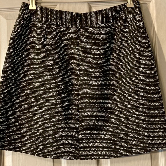Halogen Dresses & Skirts - Halogen Black and White Textured A-Line Skirt